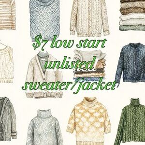 💚 $7 low-start unlisted 🧥